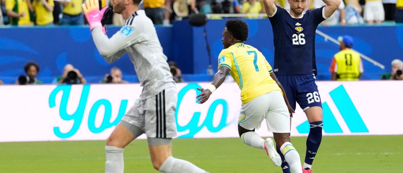 Scotland face anxious wait after punishing loss to Brazil