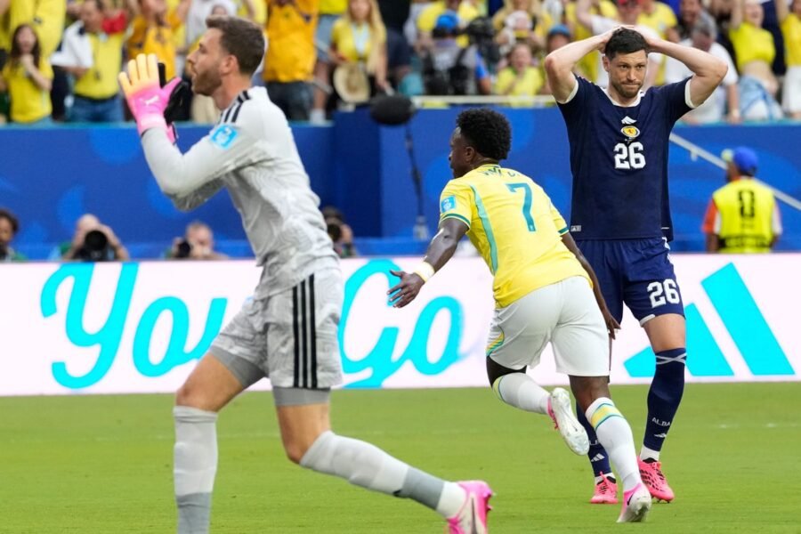 Scotland face anxious wait after punishing loss to Brazil