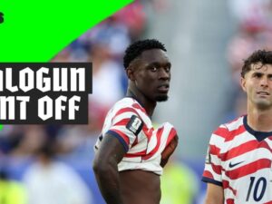 Goalscorer Balogun sent off for USA