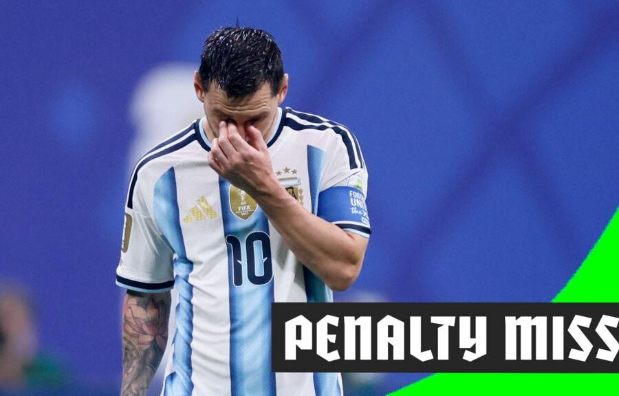 Messi denied from penalty spot by 'brilliant' Shobeir save