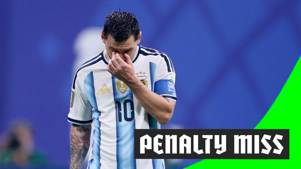 Messi denied from penalty spot by ‘brilliant’ Shobeir save