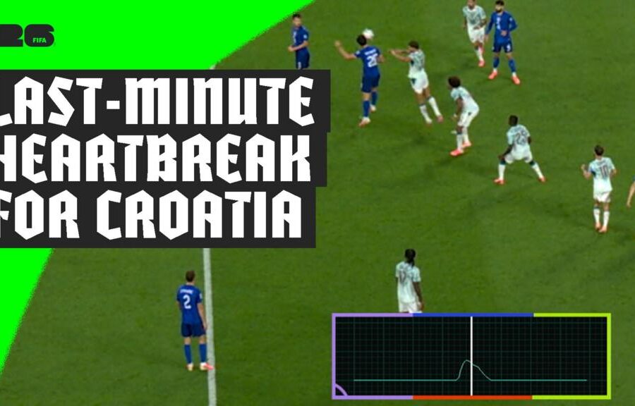 Late VAR drama as Croatia denied equaliser