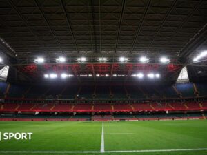 Why is the Community Shield being held in Wales?