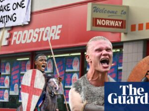 Cold War Steve on … Erling Haaland’s high-street invasion for Norway v England