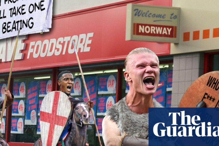Cold War Steve on … Erling Haaland’s high-street invasion for Norway v England