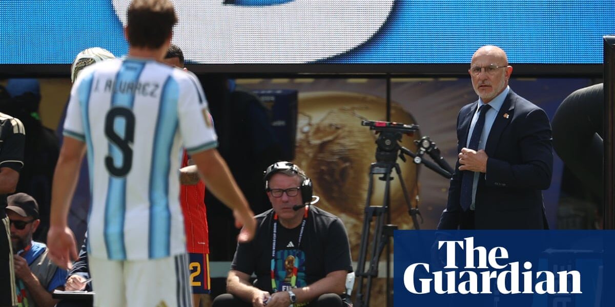 Argentina behaviour after World Cup final was ‘intolerable’, says De la Fuente