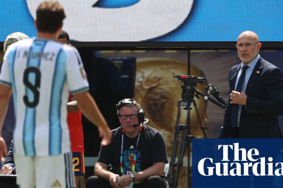 Argentina behaviour after World Cup final was ‘intolerable’, says De la Fuente