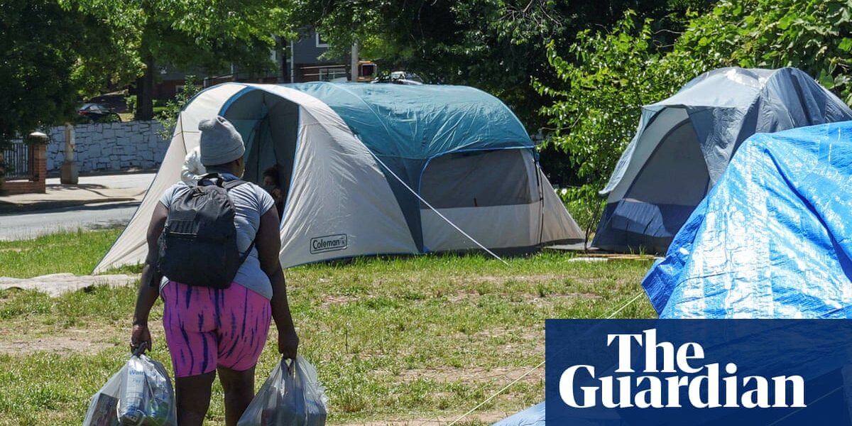 ‘Where did they go?’: homeless people feel force of America’s brutality in World Cup clean-up