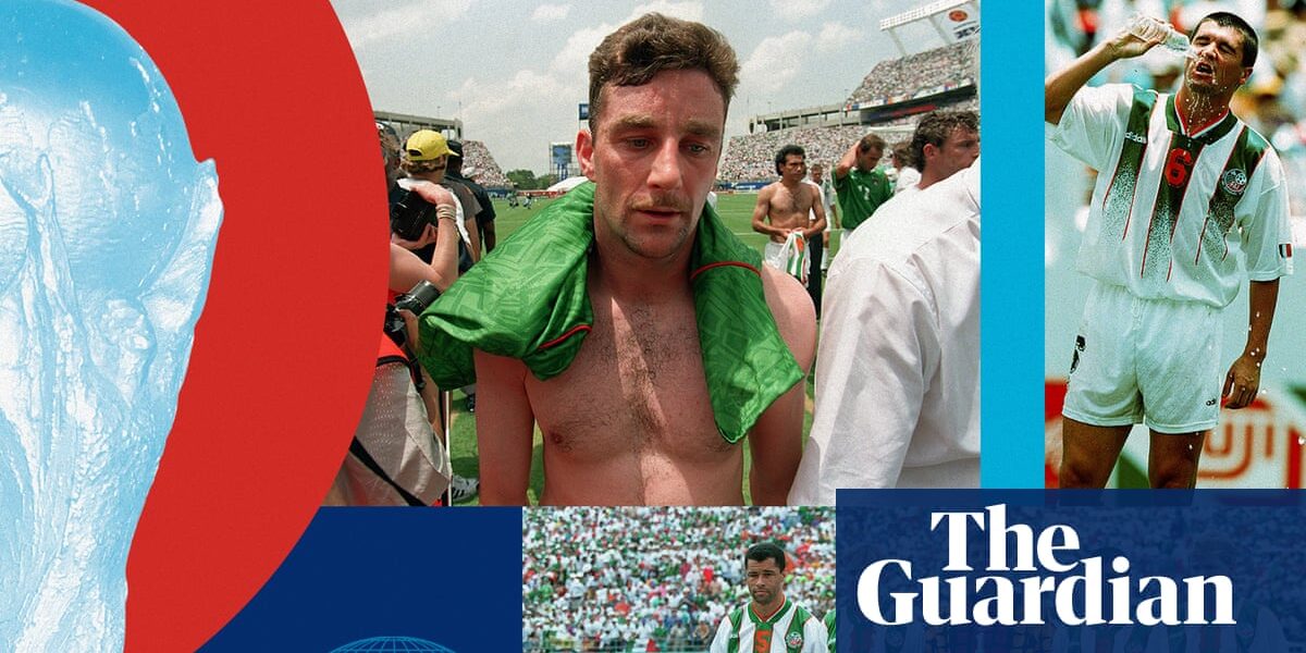 Melting hot! When Ireland played Mexico in 43C heat at 1994 World Cup