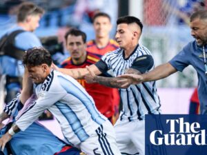 Gangs of New Jersey: how the World Cup final descended into ugly scenes between Argentina and Spain
