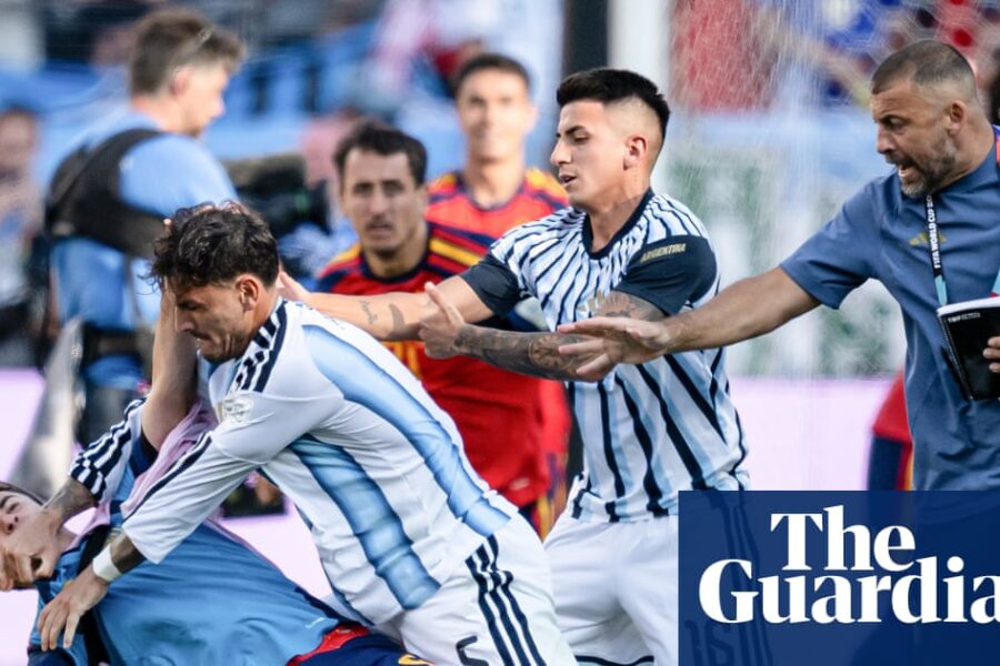 Gangs of New Jersey: how the World Cup final descended into ugly scenes between Argentina and Spain