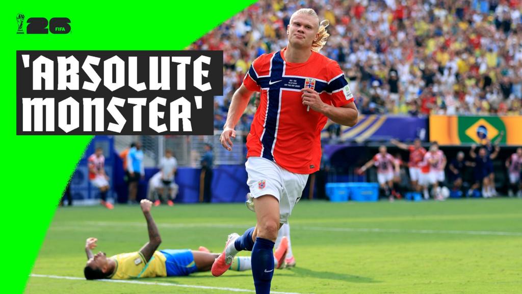 How ‘remarkable’ Haaland lead Norway to win over Brazil