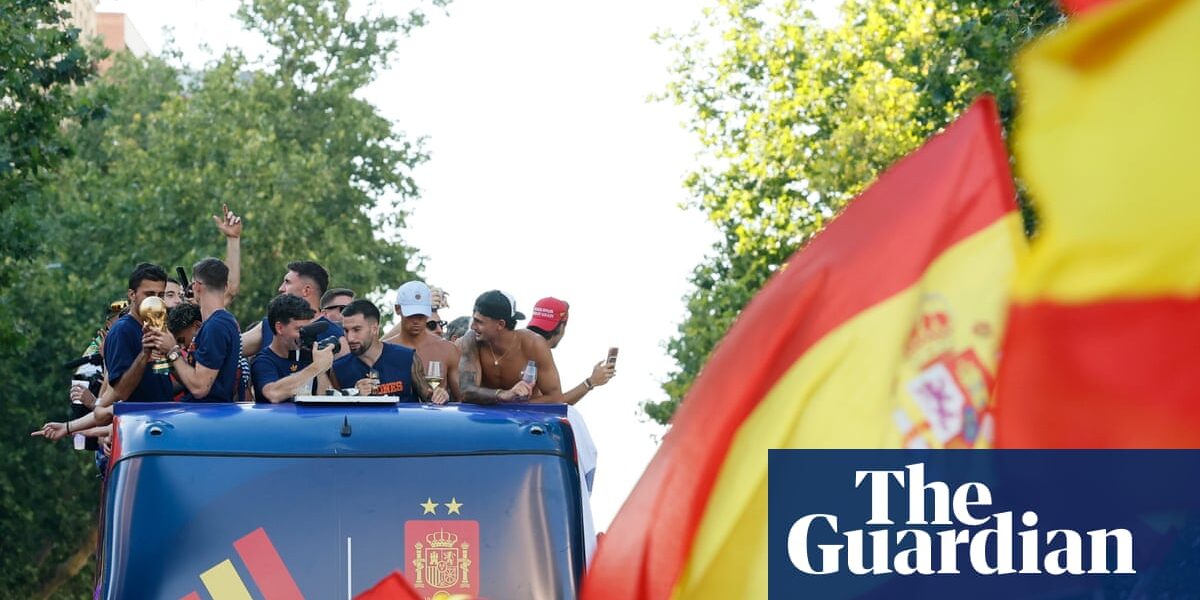 Nearly two million people join Spain’s World Cup celebrations in Madrid