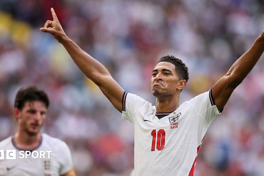 Bellingham breaks England World Cup goals record