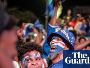 ‘Now the flag is everywhere’: how World Cup success has changed life in Cape Verde