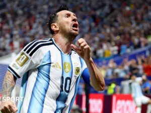 Tears of relief? Messi adds another incredible chapter to World Cup career