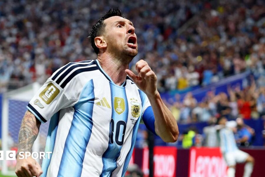 Tears of relief? Messi adds another incredible chapter to World Cup career