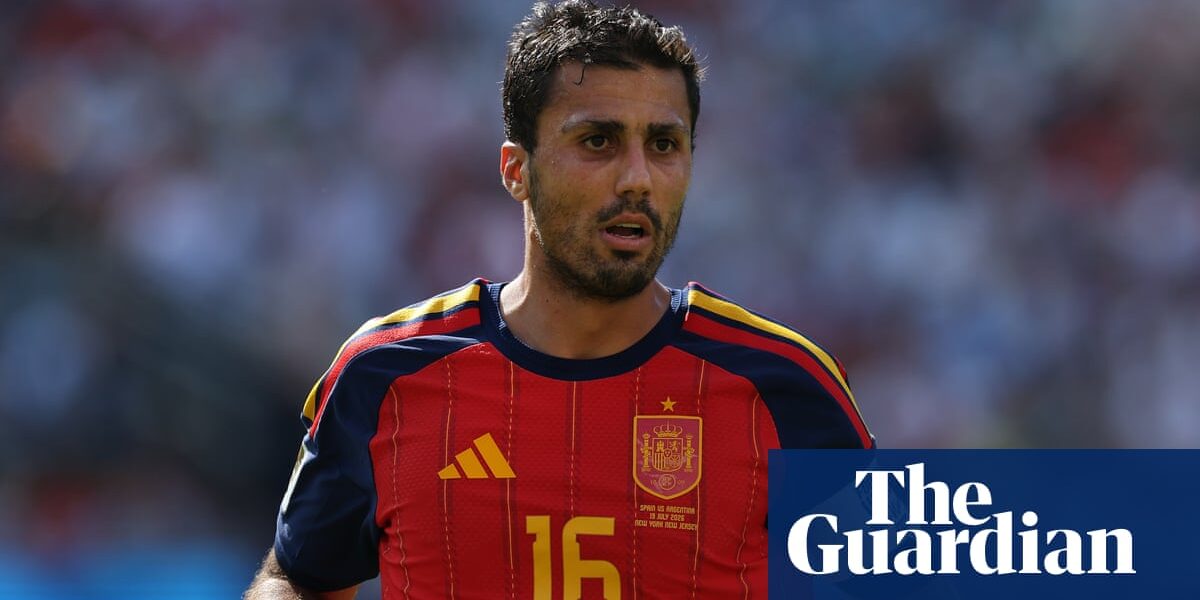 Blow for Manchester City with Rodri out for extended period due to back injury