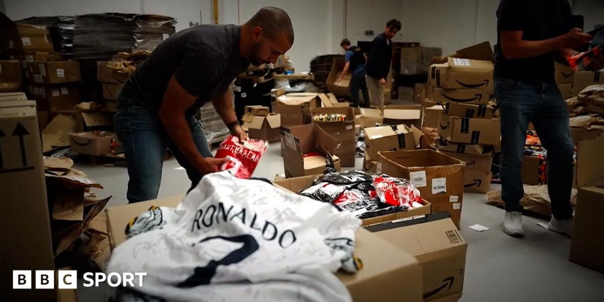 Fake kits worth £18m seized by police during World Cup