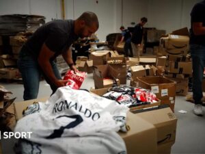 Fake kits worth £18m seized by police during World Cup