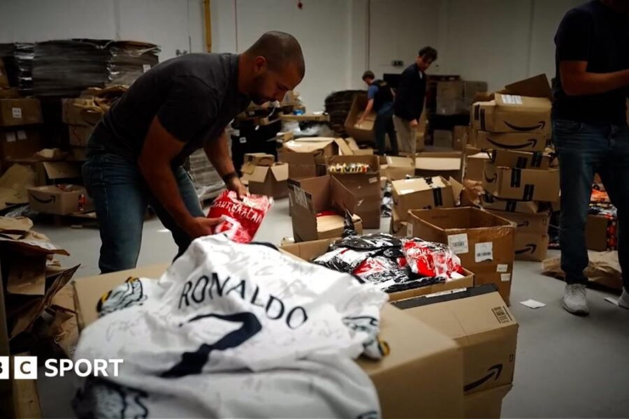 Fake kits worth £18m seized by police during World Cup