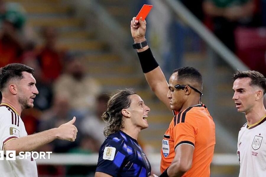 Messi's lucky charm? Elfath to ref England v Argentina