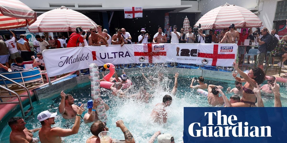 ‘What’s the point of working if you can’t do stuff like this?’ England fans descend on Miami