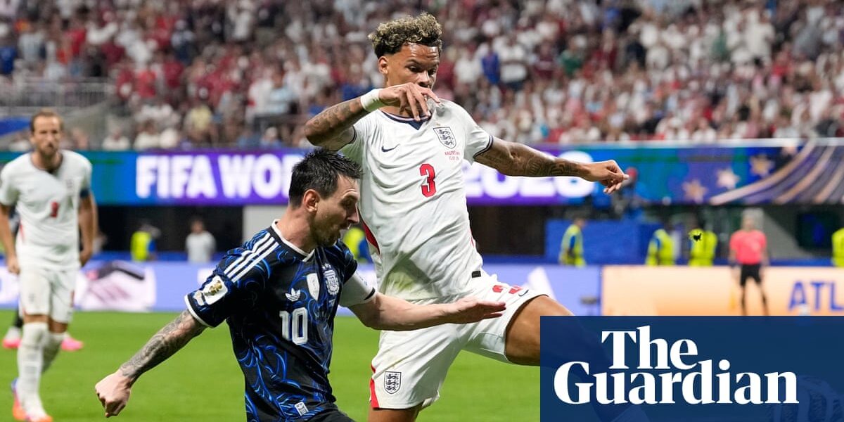 England had Lionel Messi under control … until one decisive and subtle shift