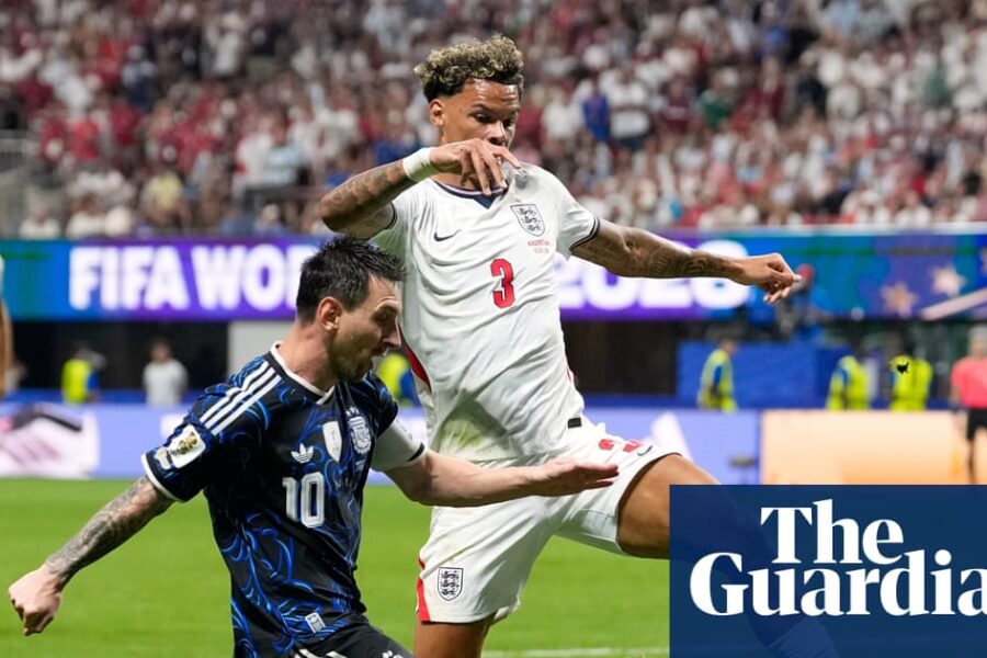 England had Lionel Messi under control … until one decisive and subtle shift
