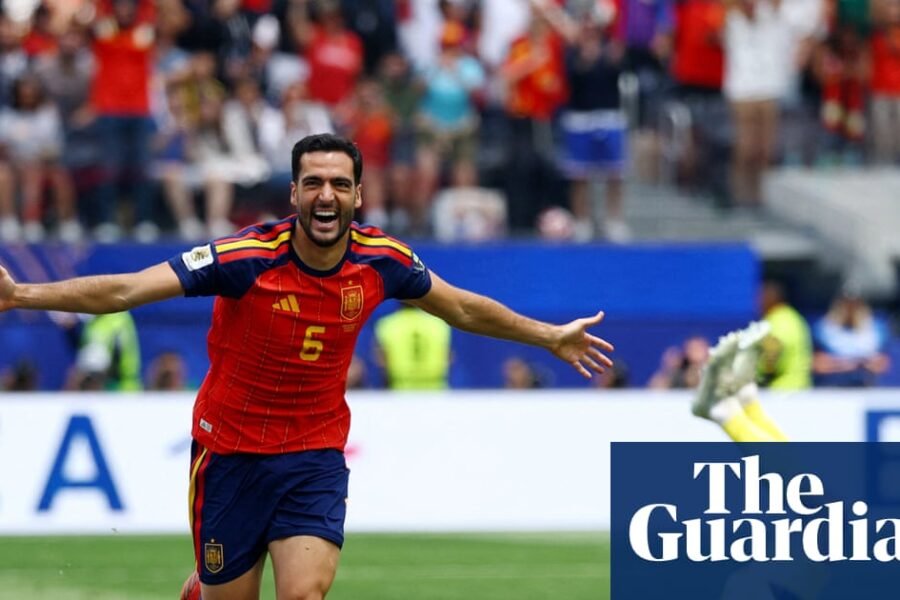 Merino puts Spain into World Cup semi-finals as Belgium rue costly Courtois injury