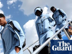 London to Lisbon and back every game: England rack up the World Cup miles