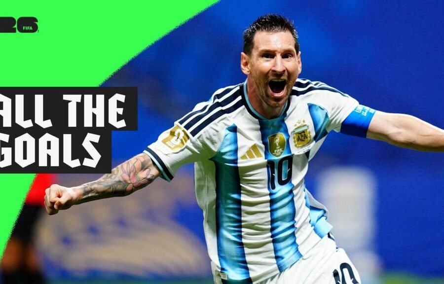 All of Argentina's goals from the World Cup so far