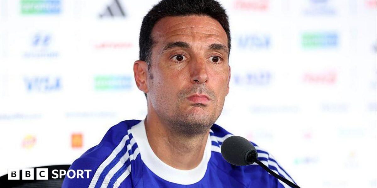 ‘We shouldn’t confuse politics and football’ – Scaloni on England-Argentina rivalry