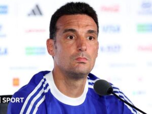 ‘We shouldn’t confuse politics and football’ – Scaloni on England-Argentina rivalry