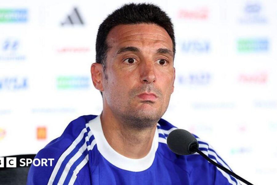 'We shouldn't confuse politics and football' - Scaloni on England-Argentina rivalry