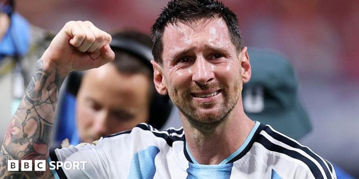 Walked for 47% of the World Cup – the evolution of Messi
