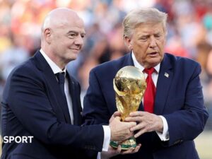 Uefa and PM criticise Infantino World Cup plan