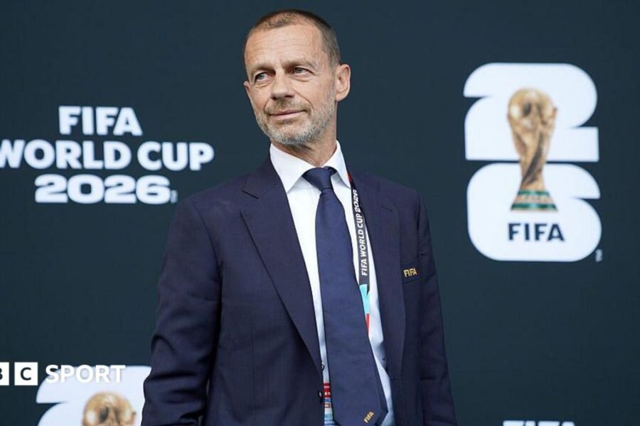 Uefa president boycotts World Cup final in protest against Fifa