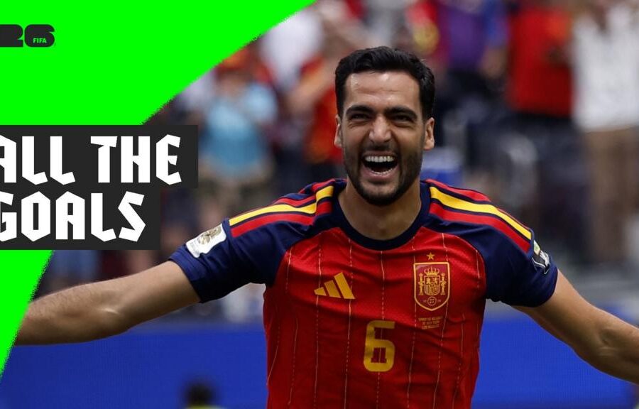 Spain's road to semi-final - every goal so far