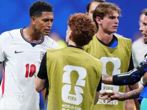 Bellingham slapped Argentina substitute after England exit