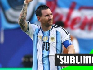 ‘Sensational’ Messi finish gives Argentina the lead