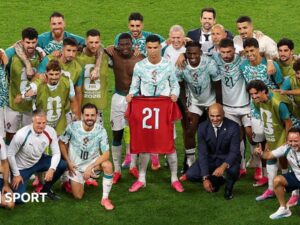 Victorious Portugal pay emotional tribute to Jota