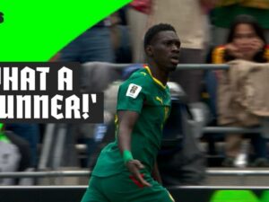 Sarr fires home to double Senegal's lead against Belgium