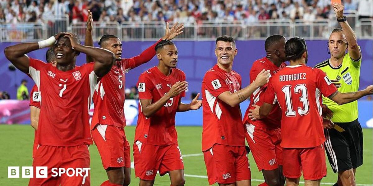 Embolo sent off as result of mistaken identity rule