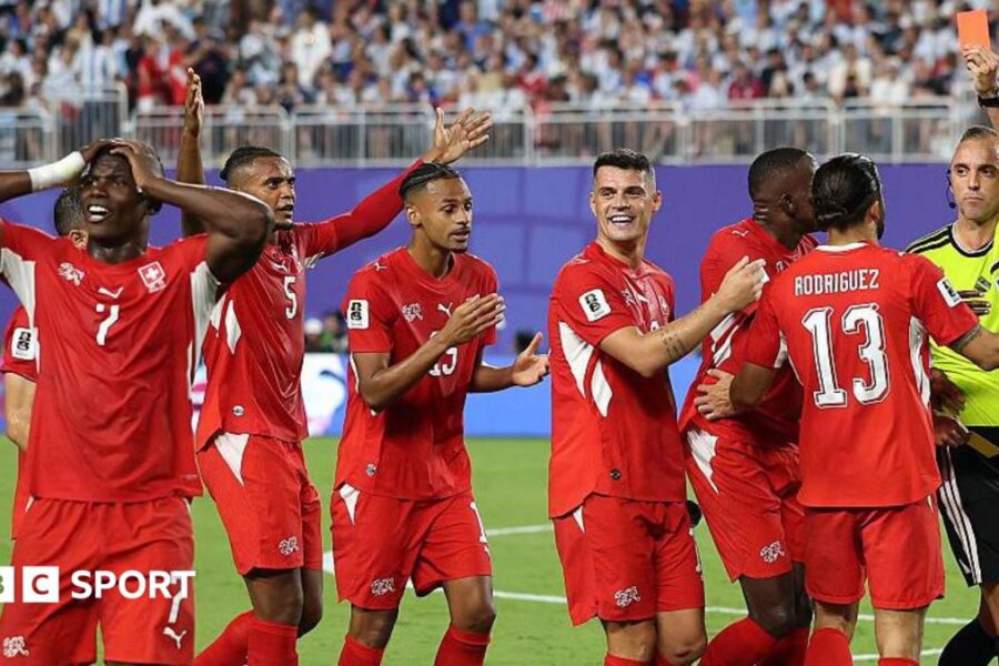 Embolo sent off as result of mistaken identity rule