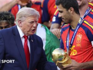 Trump, Bieber and Shakira – a World Cup final like never before