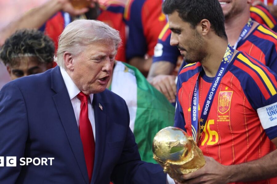 Trump, Bieber and Shakira - a World Cup final like never before