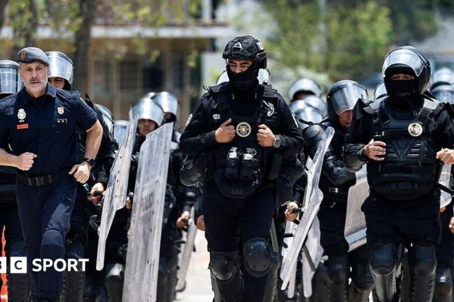 Increased security for England and Argentina tie