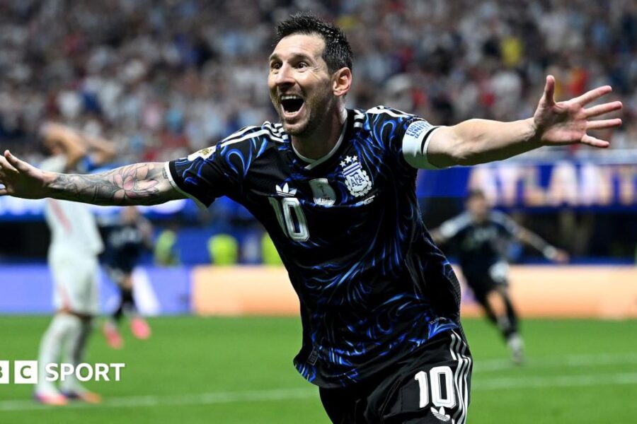 'That's why he's the king' - Messi sets up third World Cup final