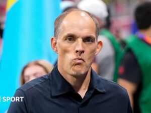 Tuchel urges parents to let kids stay up for England game